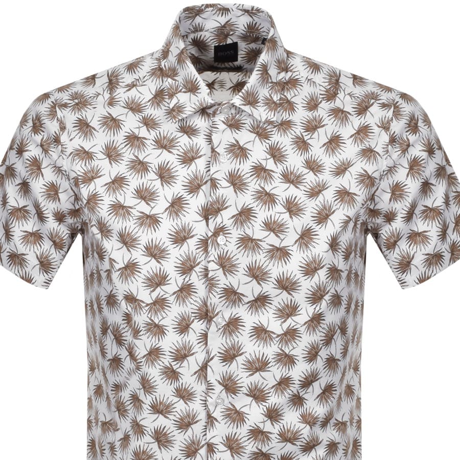 Alternative Image for ProductBOSS Rash Short Sleeved Shirt Brown2